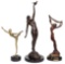 Art Deco Style Metal Sculpture Assortment