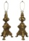 Baroque Style Brass Lamps