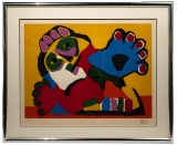 Karel Appel (Dutch, 1921-2006) Serigraph