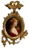 C. M. Hutschenreuther Hohenberg (German, Late 19th Century) Handpainted Porcelain Plaque