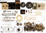 10k Gold, Silver and Costume Jewelry Assortment