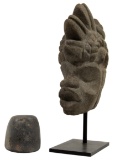 Pre-Columbian Veracruz Style Stone Hacha