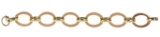 14k Bi-Color Gold Link Bracelet