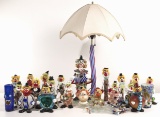 Art Glass Clown Figurine Assortment