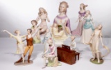 Lazlo Ispanky for Goebel Porcelain Figurine Assortment