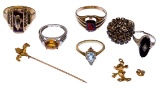 14k and 10k Gold Jewelry Assortment