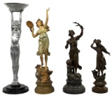 Cast Metal Statue Assortment