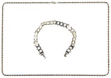 14k Yellow Gold Necklace and Bracelet