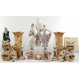 Asian and Decorative Ceramic Object Assortment