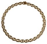 14k Yellow Gold Marine Link Style Necklace