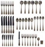 Stieff 'Rose' Sterling Silver Flatware Service