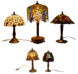 Tiffany Style Acrylic Lamp Assortment