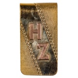 14k Yellow Gold Money Clip