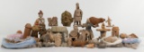 Pre-Columbian Style Figurine and Fragment Assortment