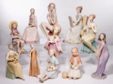 Lazlo Ispanky for Ispanky Porcelains Figurine Assortment