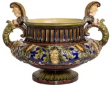 Majolica Double Handled Jardiniere