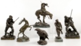 Metal and Resin Statue Assortment