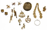 14k Yellow Gold Jewelry Assortment