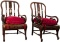Chinese Rosewood Armchairs