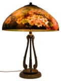 Handel Glass Shade Table Lamp
