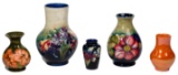 Moorcroft Pottery Vase Assortment