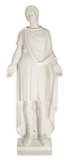 Daprato Studio 'St. Venantius' Italian Marble Religious Statue