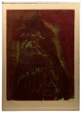 Unknown Artist (20th Century) 'Reverie' Diamond Dust Screen Print