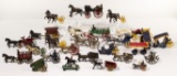 Cast Iron Horse Carriage Toy Assortment
