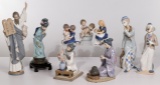 Lladro and Bing & Grondahl Figurine Assortment