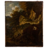 Unknown Artist (European, 18th / 19th Century) Landscape Oil on Canvas