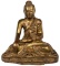 Mandalay Gilt Wood Buddha