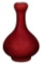 Chinese Sang de Boeuf Garlic Mouth Vase