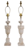 Italian Alabaster Table Lamps