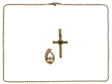 14k Yellow Gold Pendant and Necklace Assortment