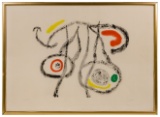 Joan Miro (Spanish, 1893-1983) 'Le Porteur d'Eau III' Color Aquatint