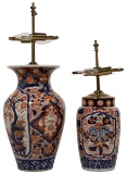 Japanese Imari Porcelain Lamps