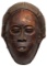 African Chokwe Carved Wood Mask
