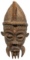 African Carved Wood Tribal Mask