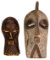African Songye Carved Wood Masks