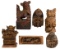 Asian Carved Wood Animal Assortment