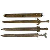 Chinese Bronze Sword Assortment