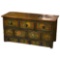 Asian Style Painted Wood Chest