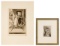 Edmond Hedouin (French, 1820-1889) and Otto Henry Bacher (American, 1856-1909) Etching Assortment