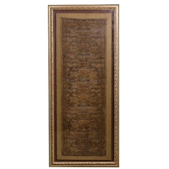 Chinese Framed Tapestry