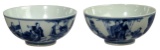 Chinese Blue and White Porcelain Bowls