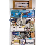 Model Airplane and Rocket Ship Assortment