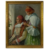 Unknown Artist (Continental School, 19th / 20th Century) Oil on Canvas