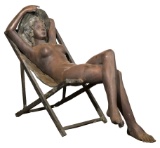 Unknown Artist (American, Contemporary) Bronze Statue