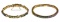 18k Yellow Gold and Semi-Precious Gemstone Bracelets