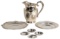 Sterling Silver Trophy Pitcher and Tray Assortment